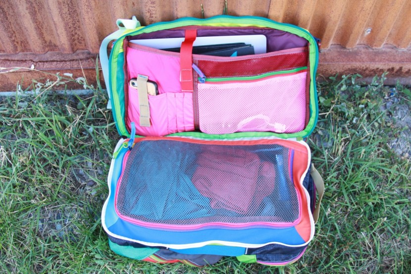 cotopaxi tasra 16l - a look at the unique internal storage features of our award-winning...