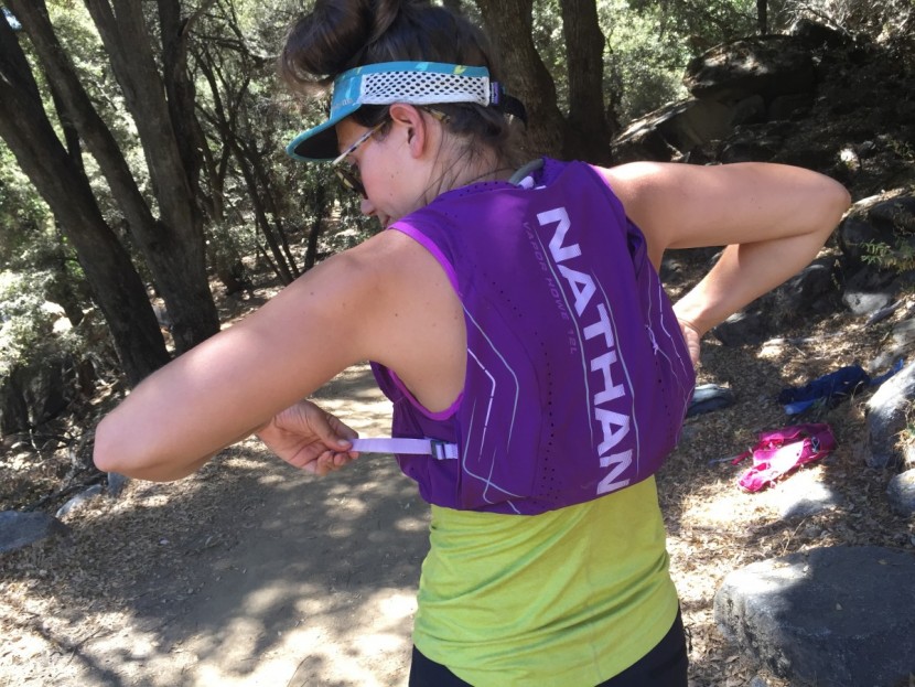 hydration pack for running womens - we love that we can tuck these lateral adjustment straps so they...