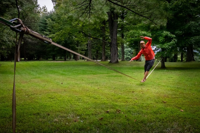 balance community primitive kit - the stretchy webbing is great for playing on and the tensioning ring...