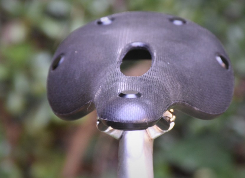 brooks england cambium c15 carved all-weather - the carved pressure relief cutout adds quite a bit of saddle flex...