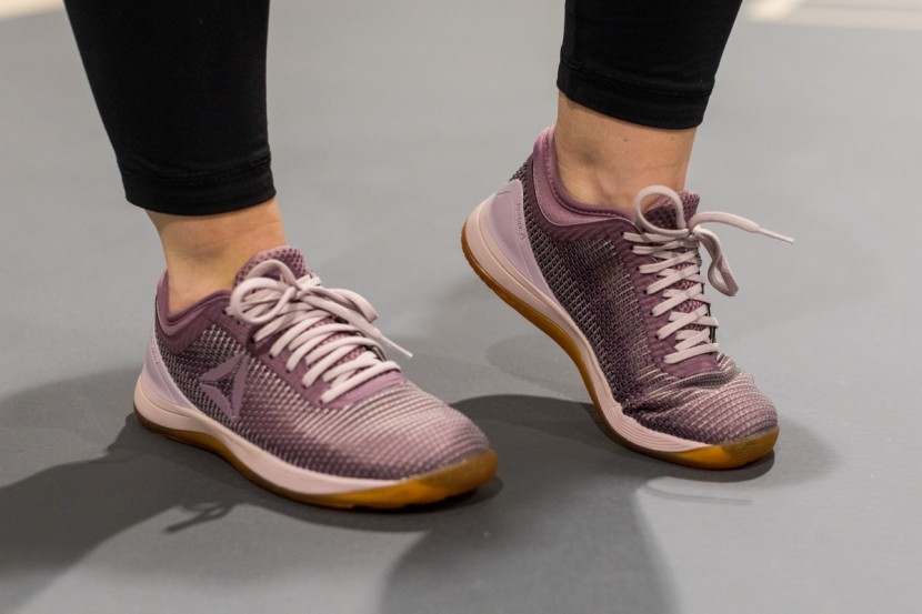 reebok nano 8.0 flexweave for women - the support was great with heavy barbell lifts, but the inner bootie...