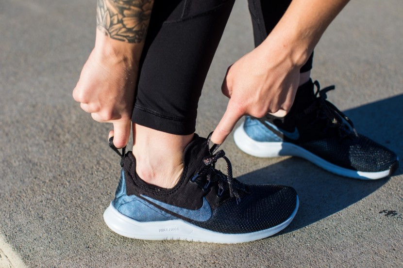 the heel cup is cushioned, but it took a few workouts for us to...