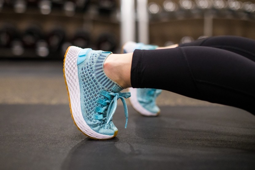 nobull knit runner for women - the midsole cushioning in this shoe is incredibly comfortable, but...