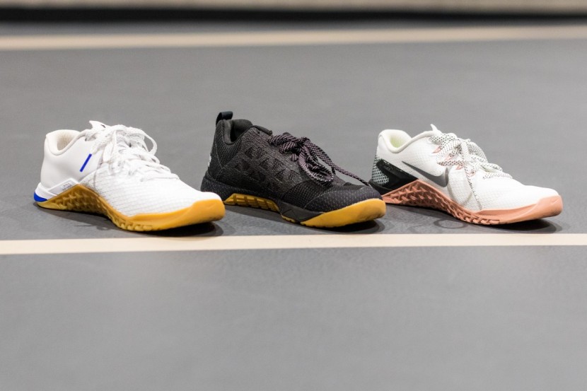 nike metcon 4 xdx left, reebok crossfit nano 6 middle, nike metcon 4...
