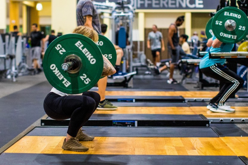 inov-8 f-lite 195 for women - we had no problems with light to mid weight barbell work, but once...