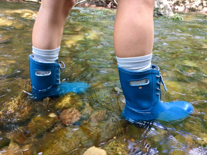 bogs amanda plush - the shaft isn't the tallest but adequate for rain and shallow...