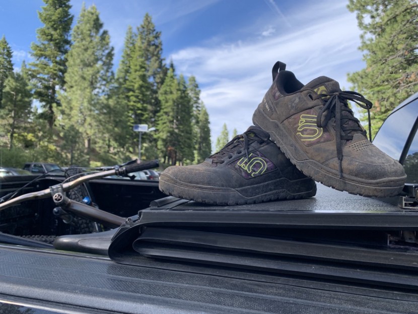 five ten impact pro for women - five ten impact pros after a long hot day of riding!