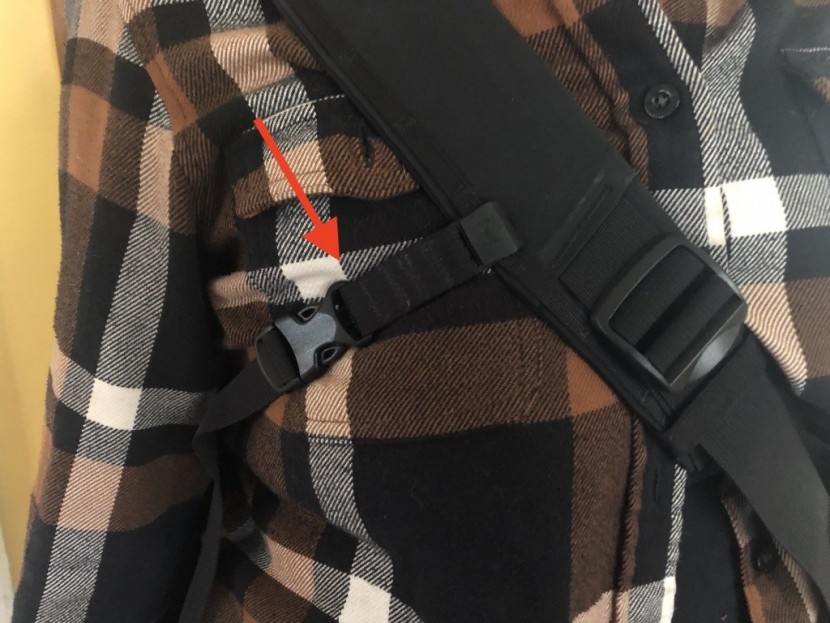 messenger bag - a stabilizing strap under the armpit is a pretty essential feature...