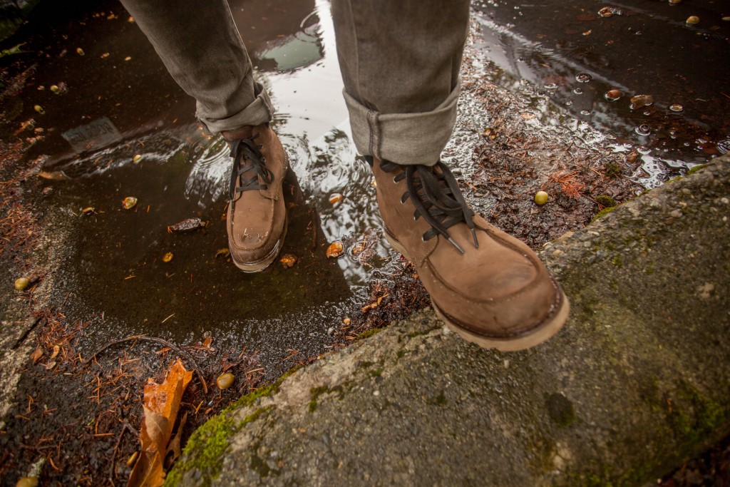 sorel madson moc toe - these boots are perfectly comfortable to wear around town all day.