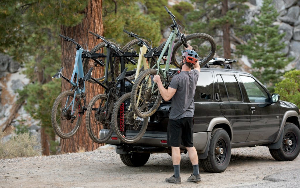 yakima hangover - if you need to haul a lot of mountain bikes, the hangover is a solid...