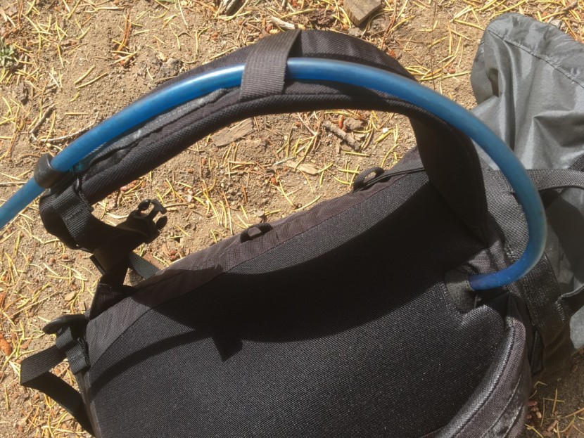 patagonia linked pack 18l - the hose pass-through is a bit on the small side, but we liked the...