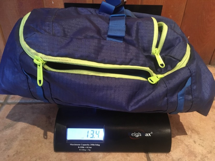 outdoor research payload 18 - the weigh-in.