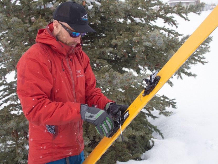 dynafit st rotation 12 - the dynafit st rotation, in use, in wydaho's teton westside.