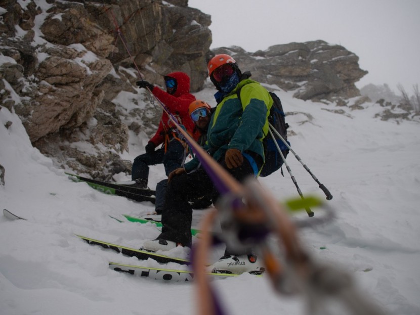 at bindings - severe skiing provides years worth of testing in just one run. here...