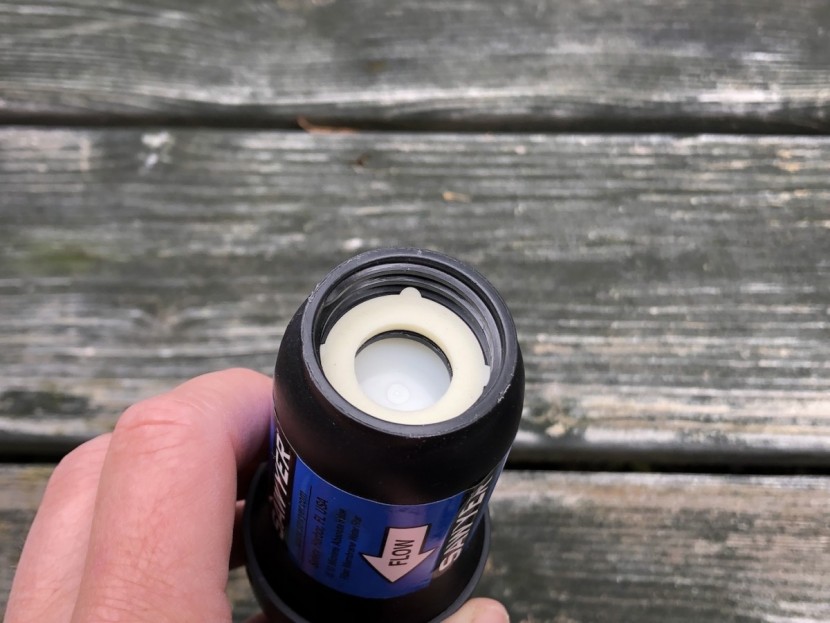 sawyer squeeze - a look at the o-ring that didn't give us any trouble, but there have...