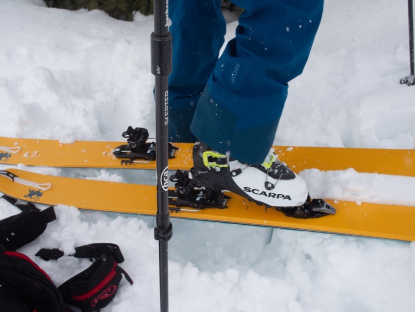 dps tour1 wailer 112 rp2 - in tough snow conditions, the dps wailer 112 suffers. it'll survive...