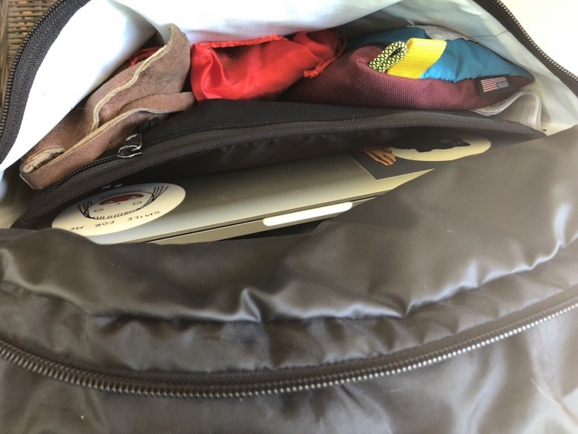 arc'teryx granville 10 - we liked using our own supplemental pouches for organization since...