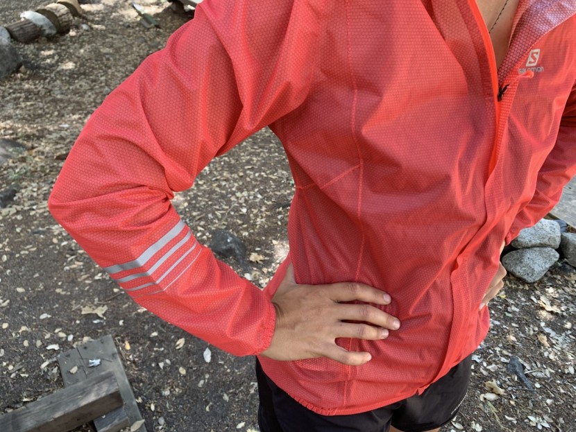 salomon lightning race wp for women - great visibility on the lightning race