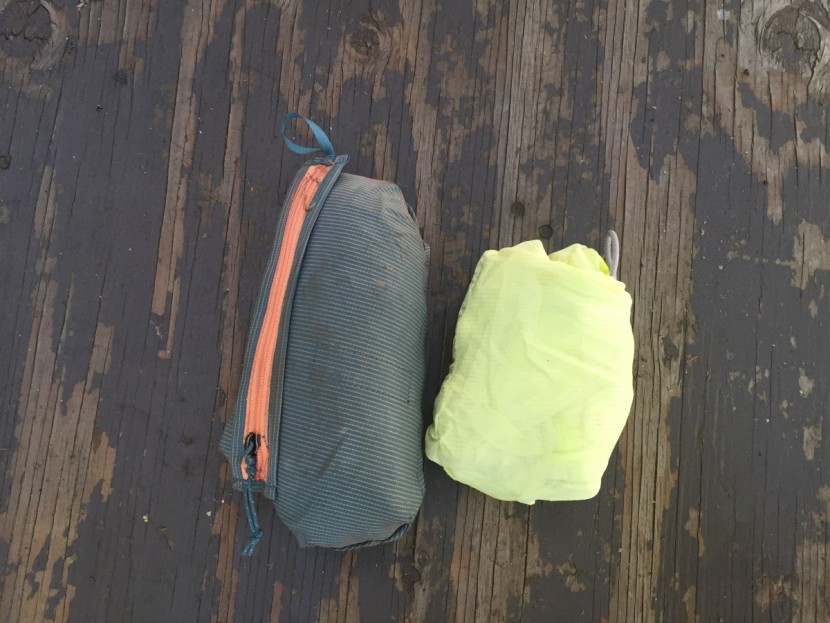 arc'teryx cita sl for women - size comparison: patagonia houdini air (left) and arc'teryx cita sl...