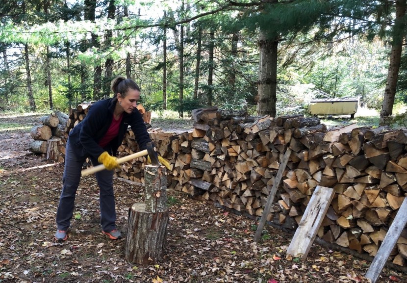 columbia benton springs for women - we love this fleece for chopping wood on this cold day. as the day...