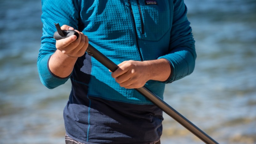 sup paddle - the lighter your paddle, the longer you will be able to go before...