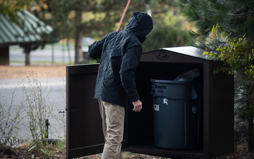 arc'teryx camosun parka - chores, we all have to do them. might as well be warm in the camosun.