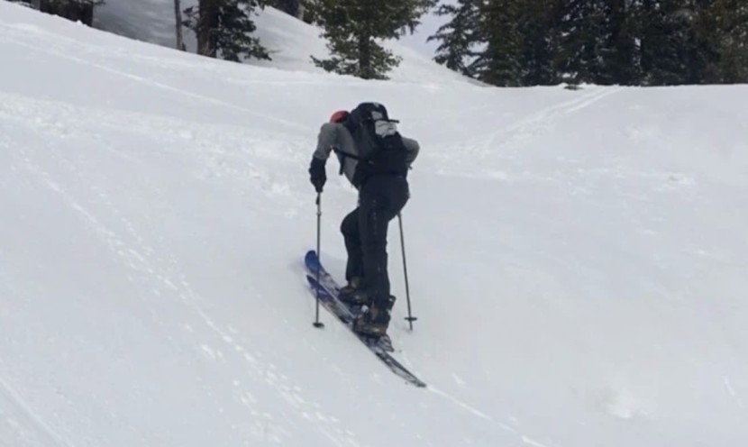 splitboard skins - maxing out angles on the g3 universal.