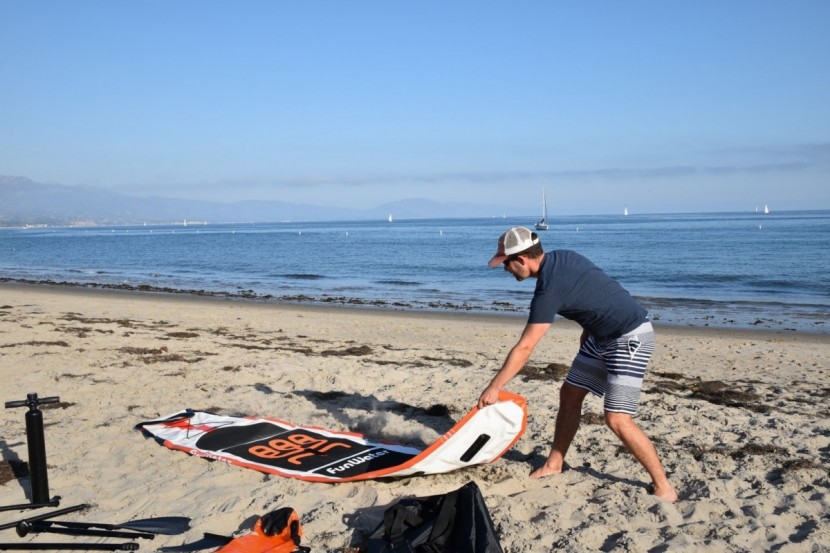 unrolling the board is easy!