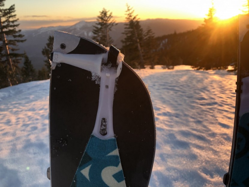 g3 splitboard+ glide - the camming tip clip of the g3 glide is our favorite attachment...