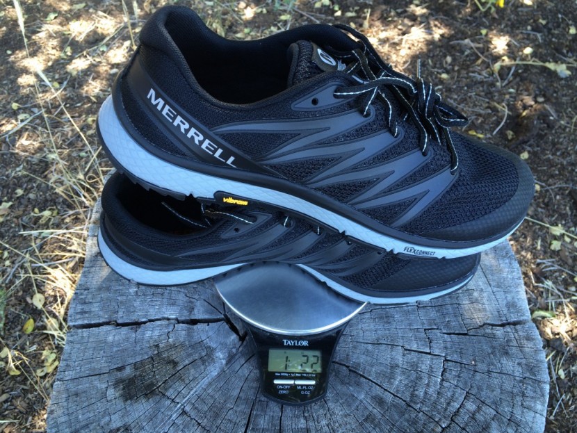 merrell bare access xtr - these shoes weighed a mere 18.2 ounces per pair for our men's size...