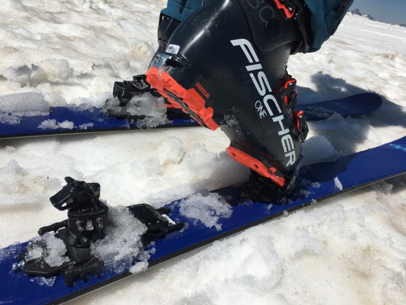fischer ranger one 130 - the ranger is compatible with both grip walk and tech style bindings.