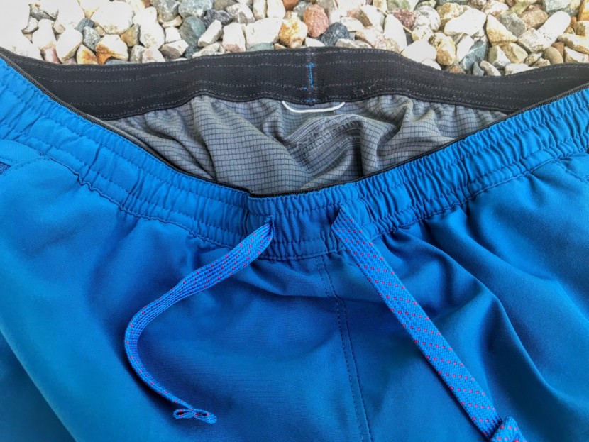 patagonia nine trails short - the drawstring and elastic waist are two facets of these shorts that...