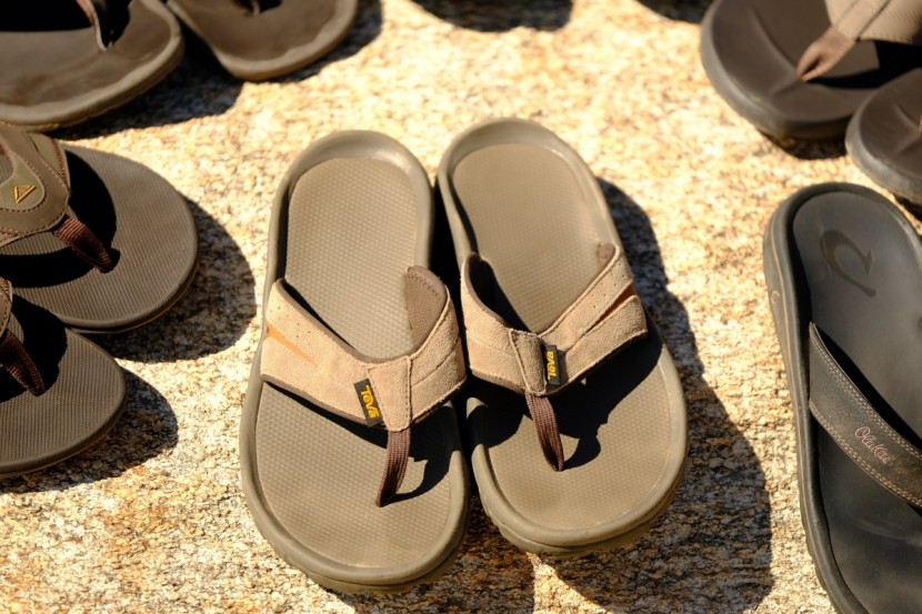 teva katavi 2 thong - deep heel cups and a form-fitting footbed compliment the monster...