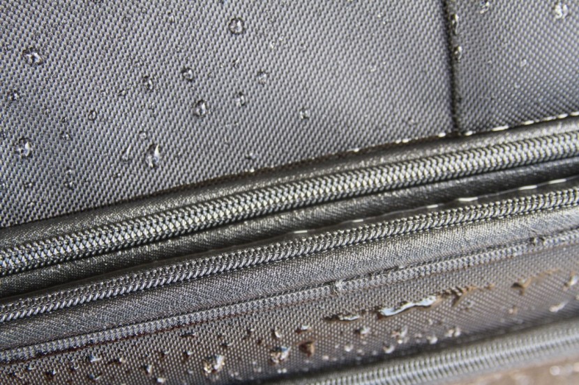 amazon basics expandable softsided 29 - the zippers aren't waterproof, but still surprisingly large and...