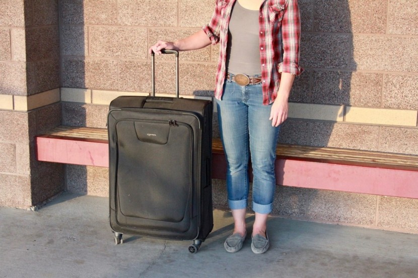 amazon basics expandable softsided 29 - the look of this case is quite simple and generic. not one that's...