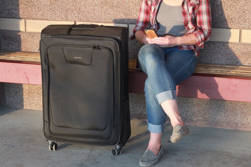 amazon basics expandable softsided 29 - this suitcase is simple, affordable, and a good option for those who...