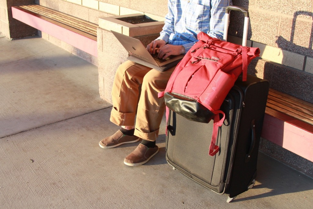 travelpro platinum magna 2 26" - while this business traveler isn't super formal, he sure does...