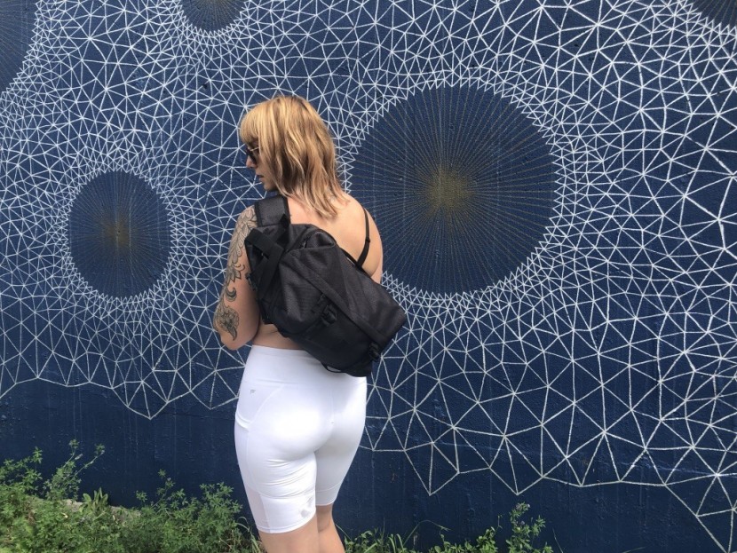 chrome vale sling 2.0 - small but mighty, the vale can expand to hold more gear than you...