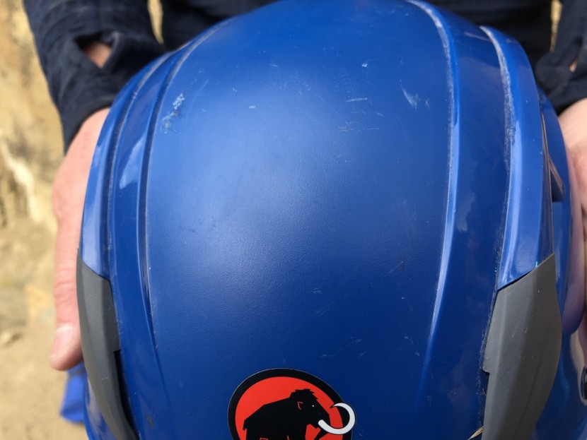 mammut skywalker 2 - we tossed this helmet around for months, showing it absolutely no...