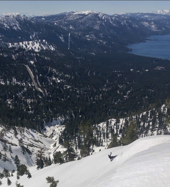 never summer swift splitboard - finding the surf style on the swift.