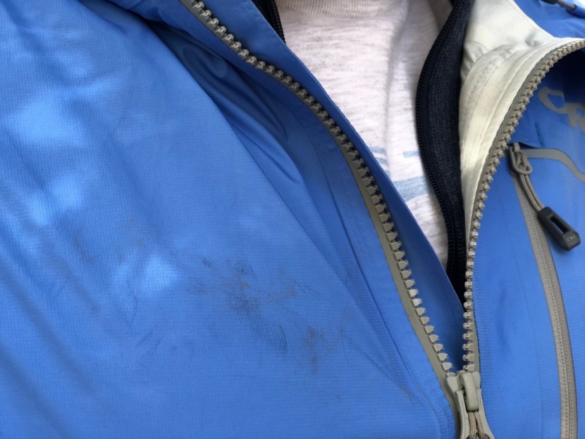 outdoor research interstellar for women - the ascentshell fabric is reasonably breathable for how thick this...