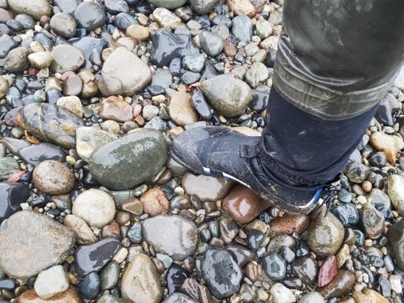 nrs kicker remix - this shoe's sock-like comfort is great on the water, but the thin...