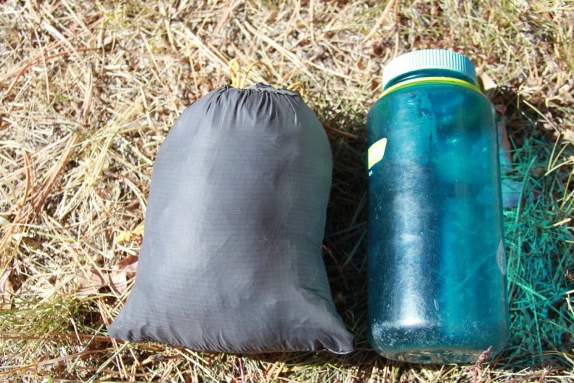 ultimate direction fk tarp - a look at relative size. as you can see it'll fit nicely into any...