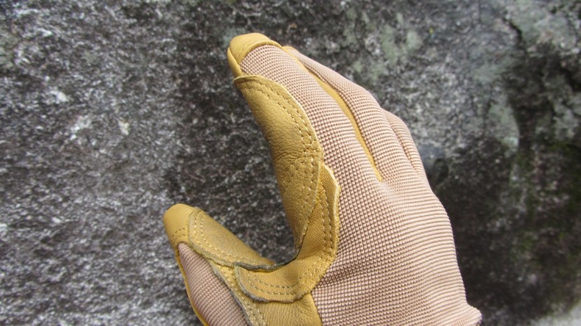 climbing glove - the index finger reinforcement of the cordex is unique and helpful...