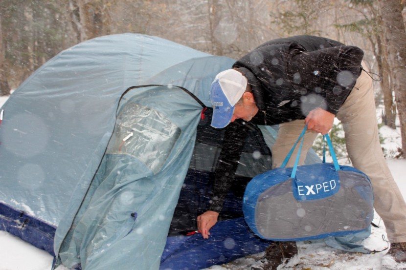 exped megasleep duo 25 - we tested this bag in warm and not-so-warm conditions. we don't...