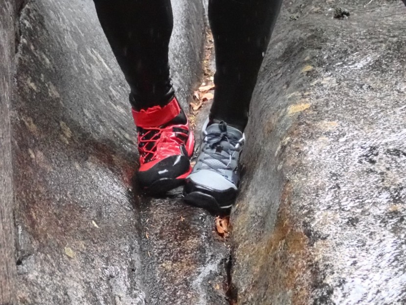 water shoes men - for cramming our feet in cracks on wet downclimbs while...