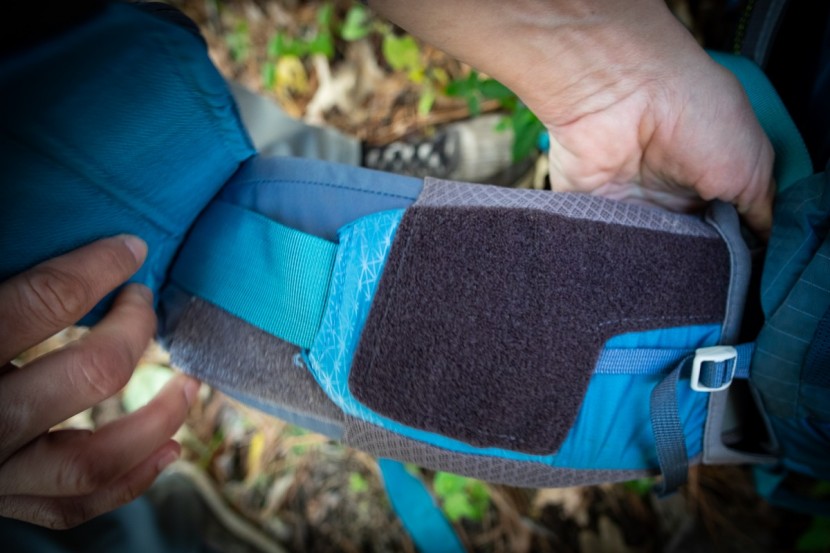 waist belts with the ability to extend the padding and move features...