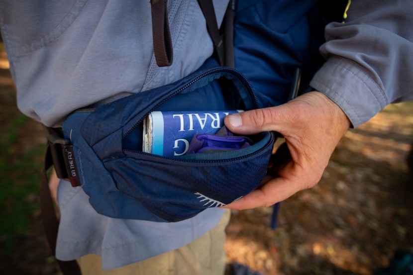 osprey volt 60 - small hip belt pockets were not as usable as they could be but were...
