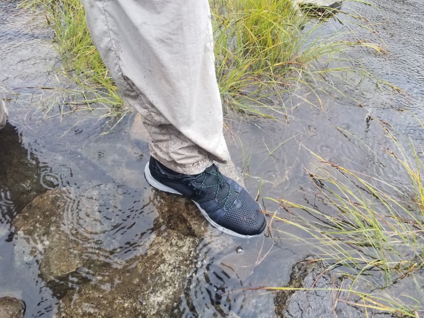teva terra-float churn it up - this shoe is only as warm as the insulation you can cram into it...