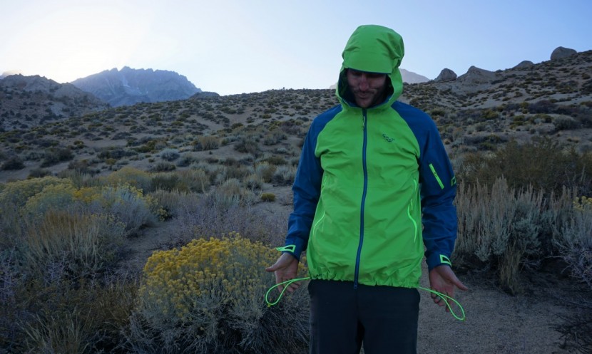 dynafit radical - the radical's waist drawcords are easy to operate with gloves, but...